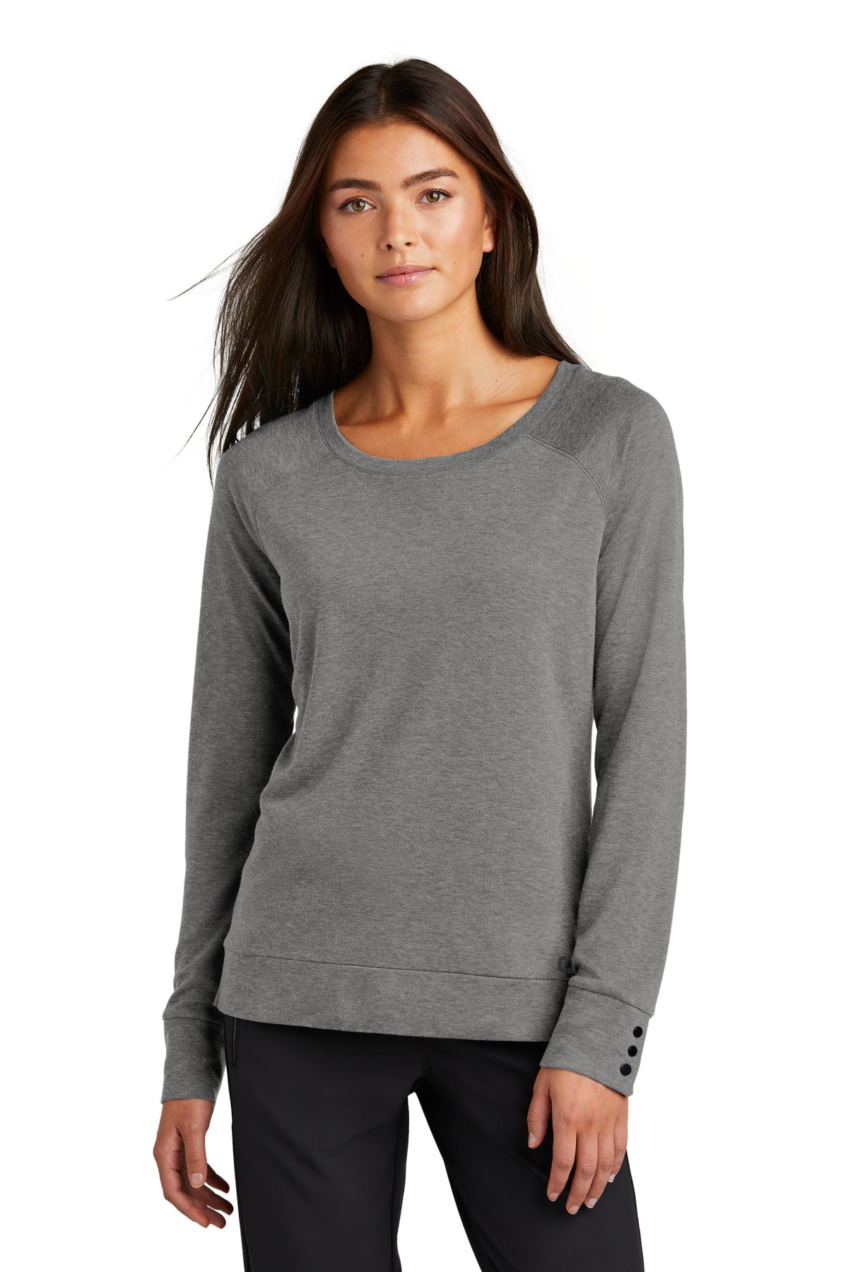 OGIO® Women's Command Long Sleeve Scoop Neck