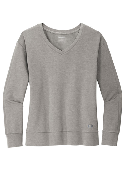 OGIO® Women's Luuma Flex Long Sleeve V-Neck