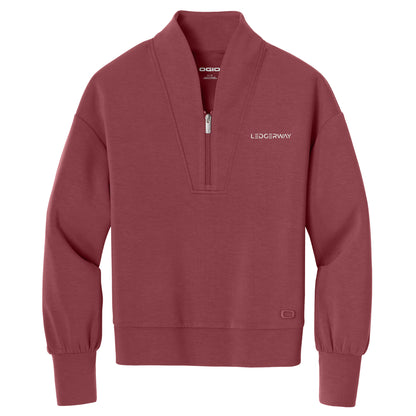 LEDGERWAY OGIO Women's Transcend 1/4-Zip