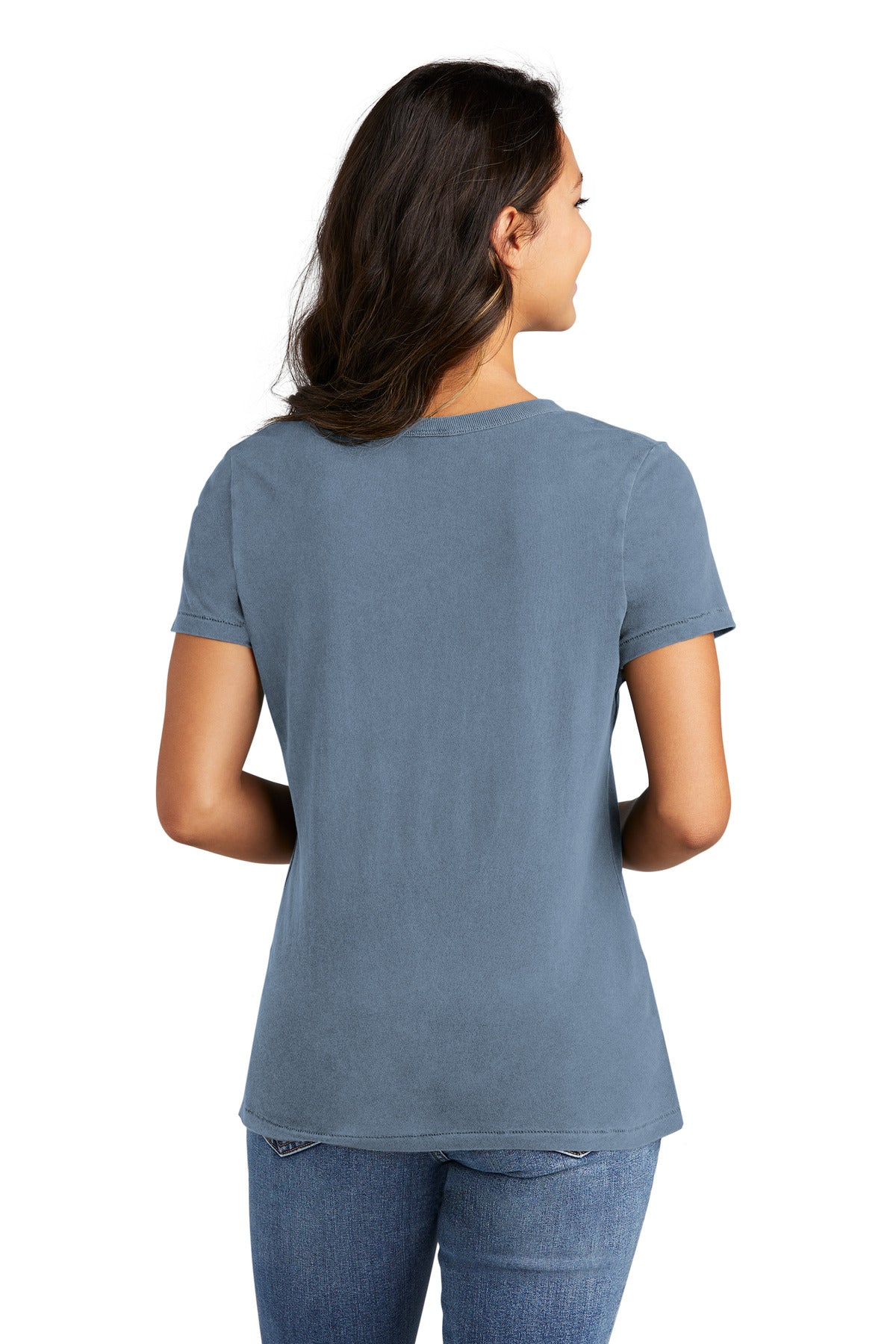 Port & Company® Women's Beach Wash® Garment-Dyed V-Neck Tee