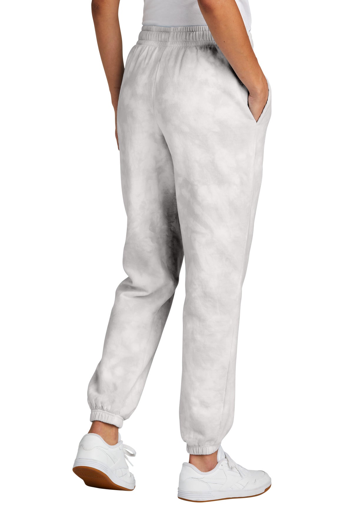 Port & Company® Women's Beach Wash® Cloud Tie-Dye Sweatpant