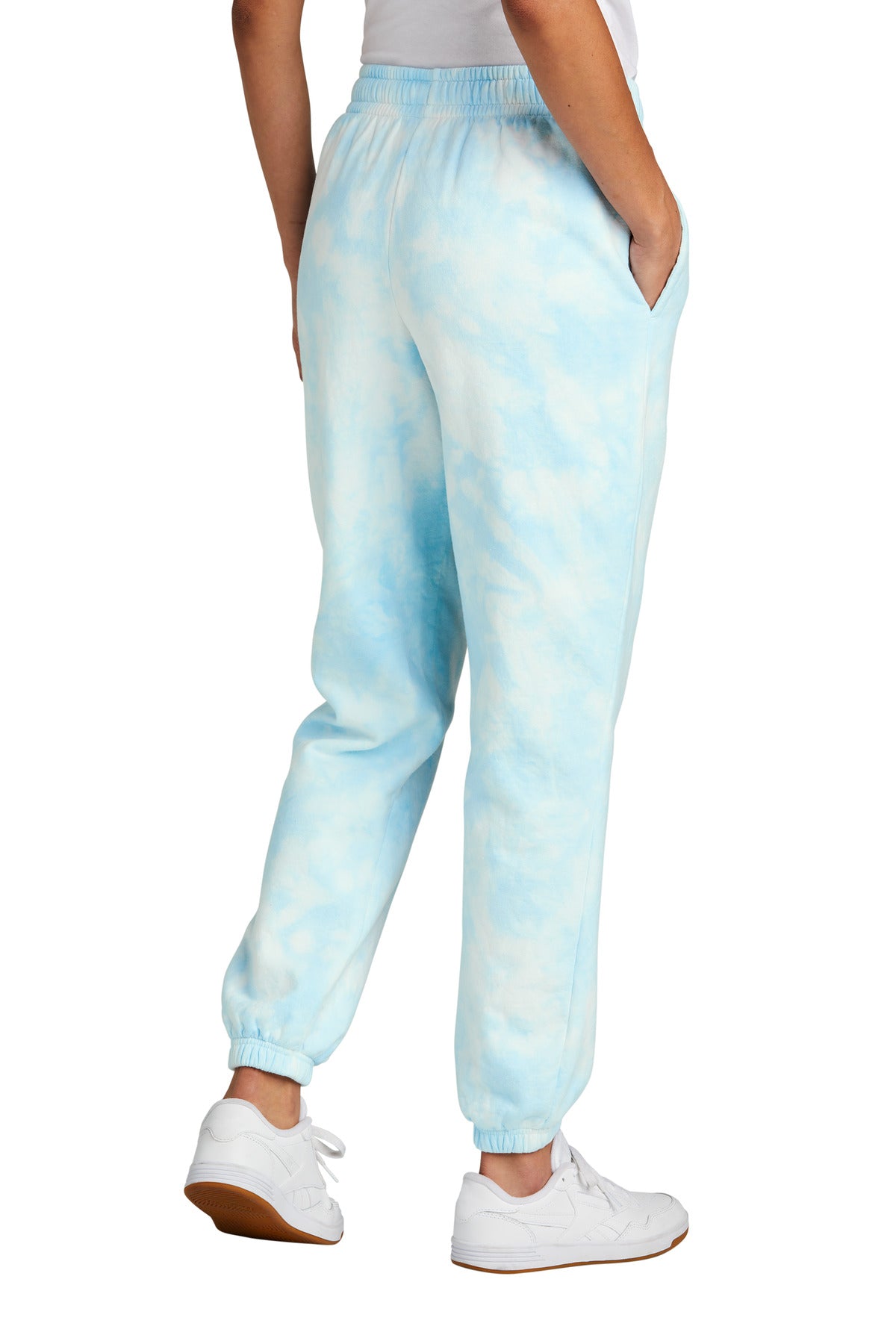 Port & Company® Women's Beach Wash® Cloud Tie-Dye Sweatpant