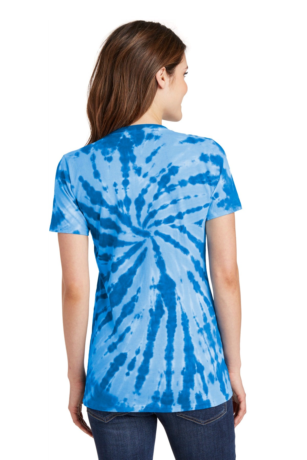 Port & Company® Women's Tie-Dye V-Neck Tee