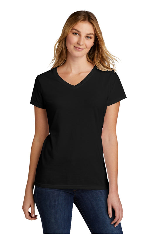Port & Company® Women's Tri-Blend V-Neck Tee