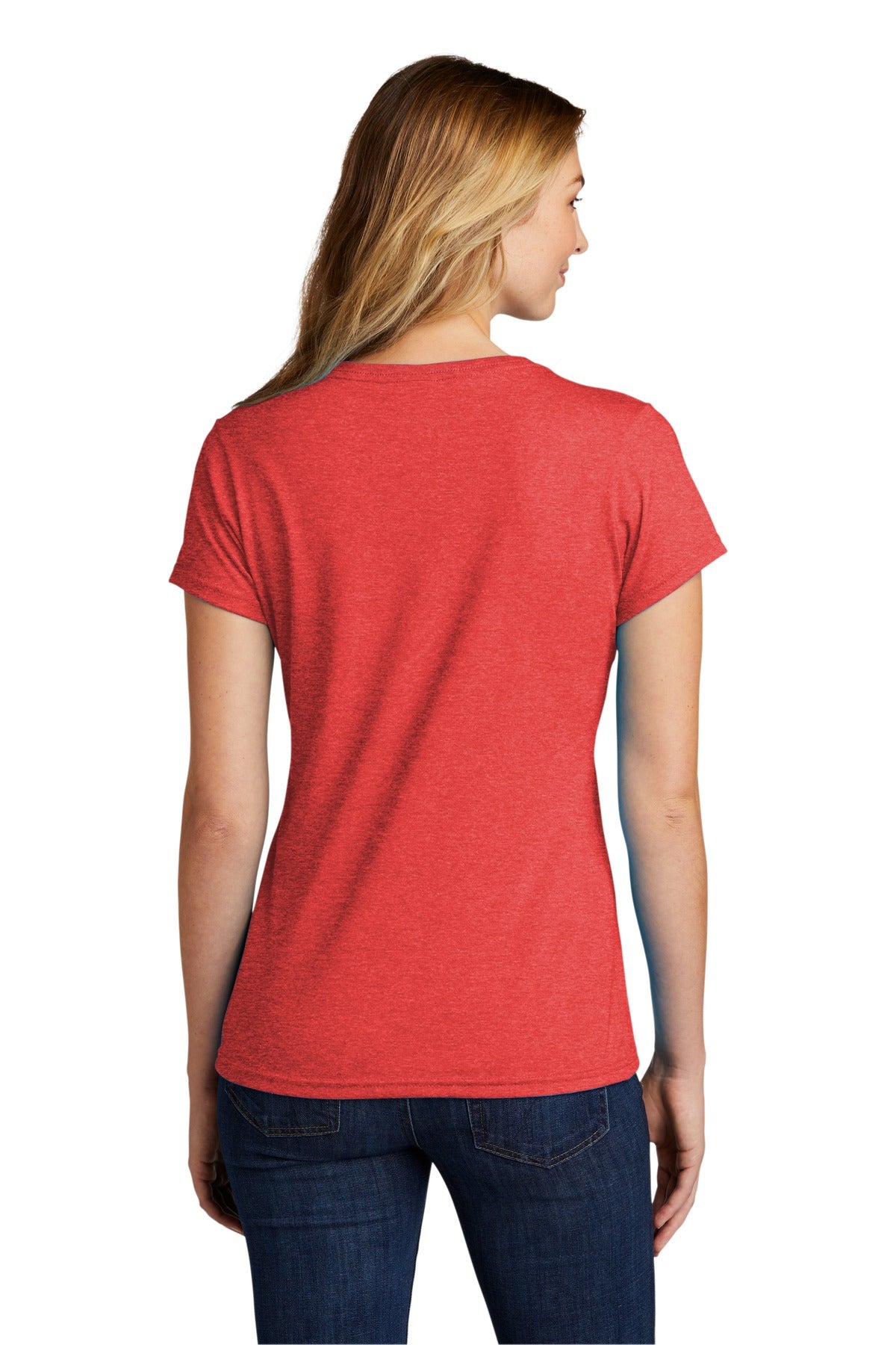 Port & Company® Women's Tri-Blend V-Neck Tee