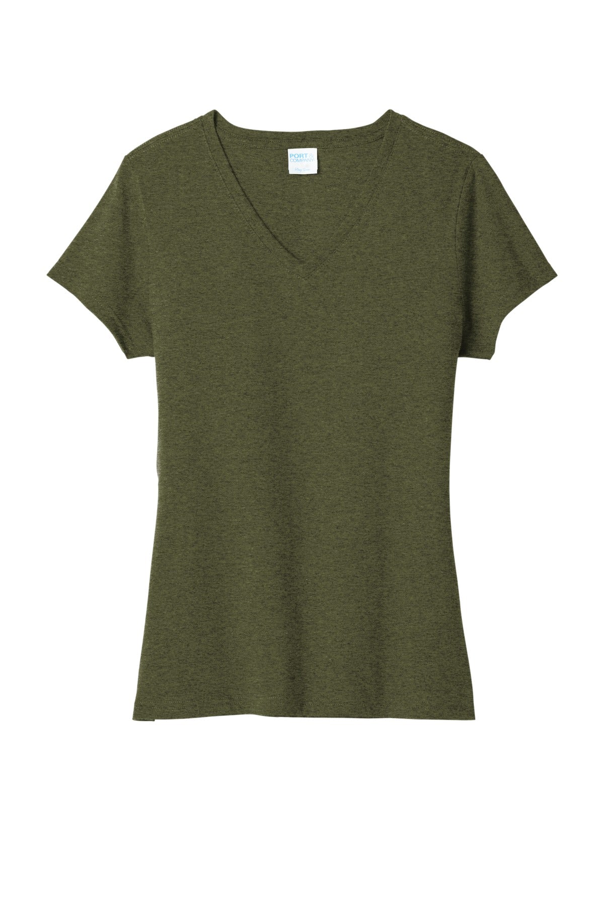Port & Company® Women's Tri-Blend V-Neck Tee