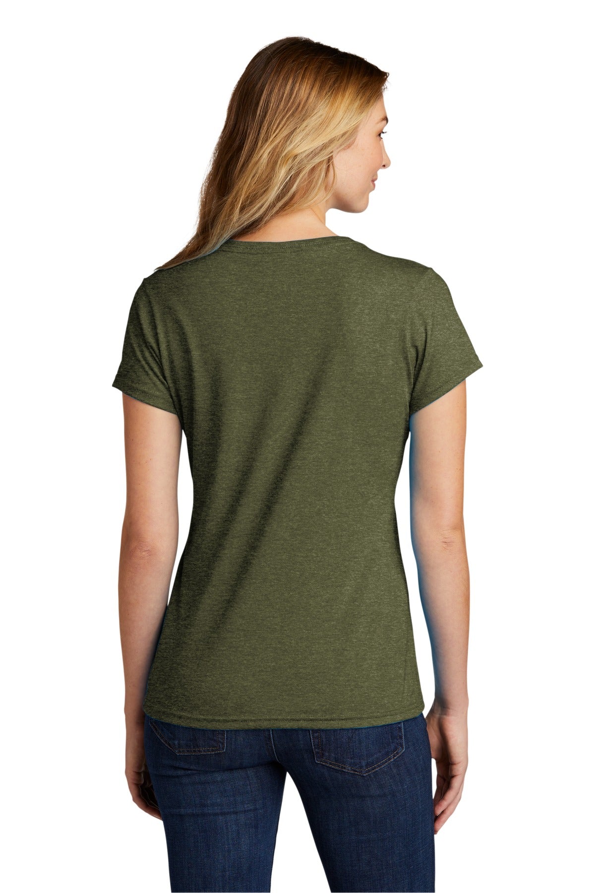 Port & Company® Women's Tri-Blend V-Neck Tee
