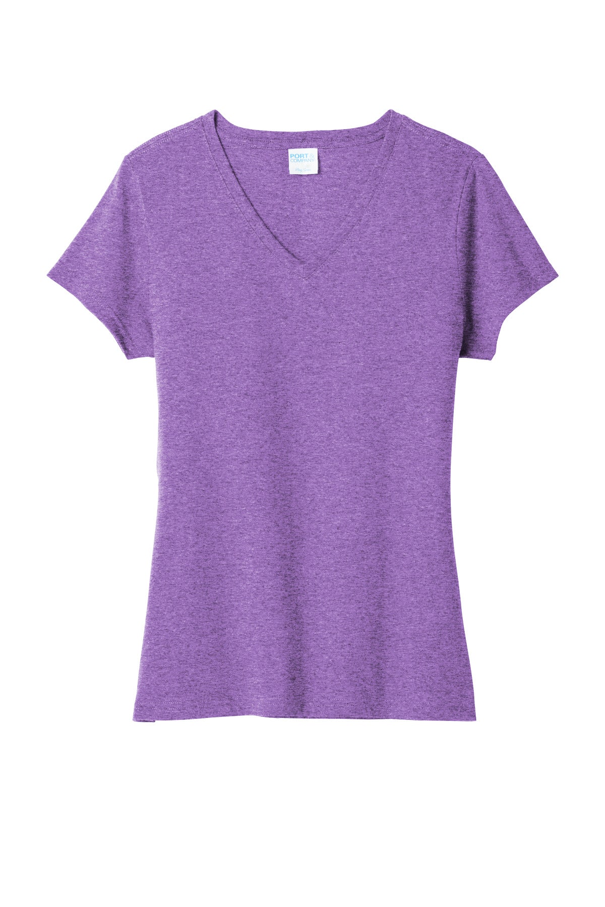 Port & Company® Women's Tri-Blend V-Neck Tee