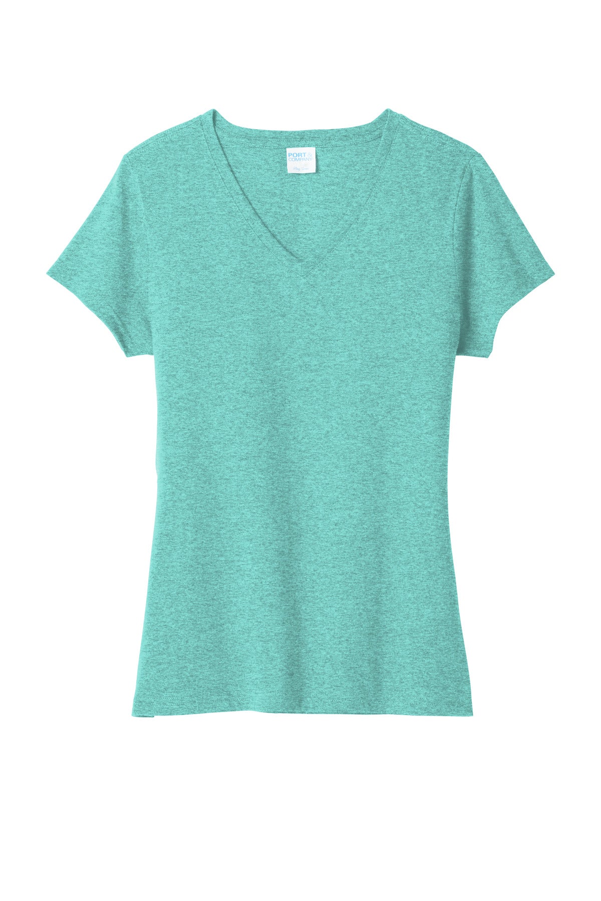 Port & Company® Women's Tri-Blend V-Neck Tee