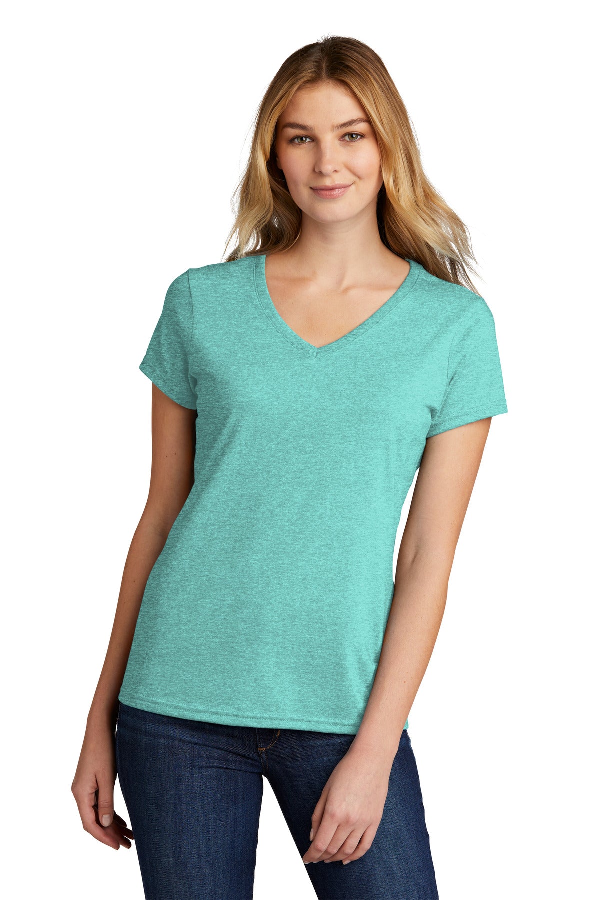 Port & Company® Women's Tri-Blend V-Neck Tee