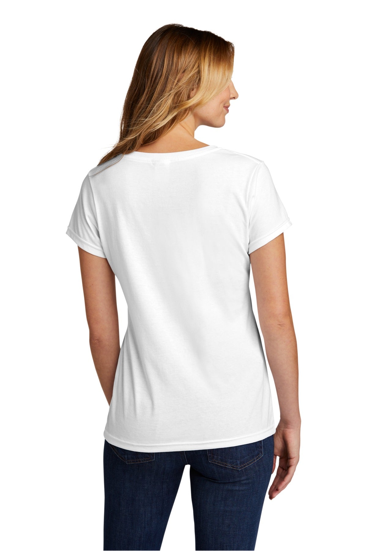 Port & Company® Women's Tri-Blend V-Neck Tee