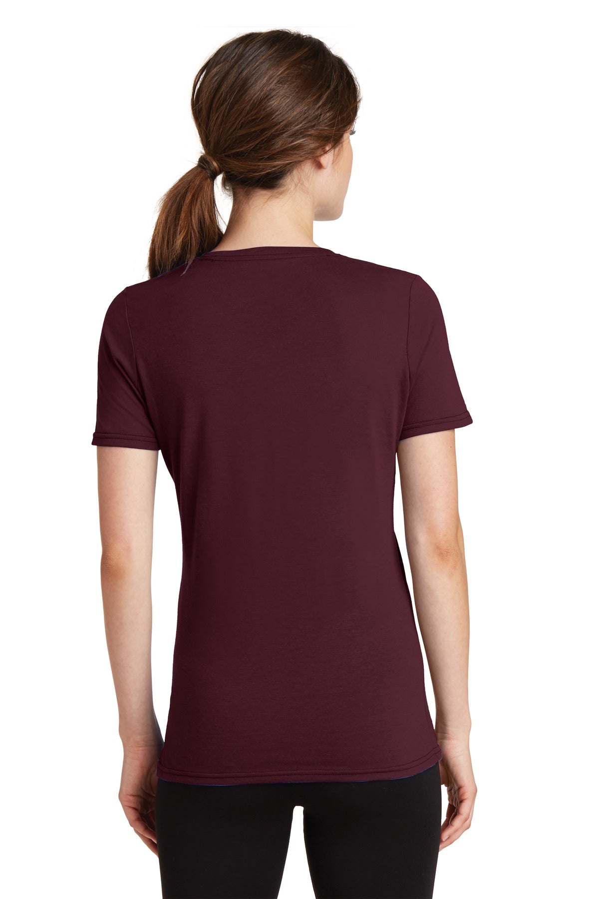 Port & Company® Women's Performance Blend V-Neck Tee