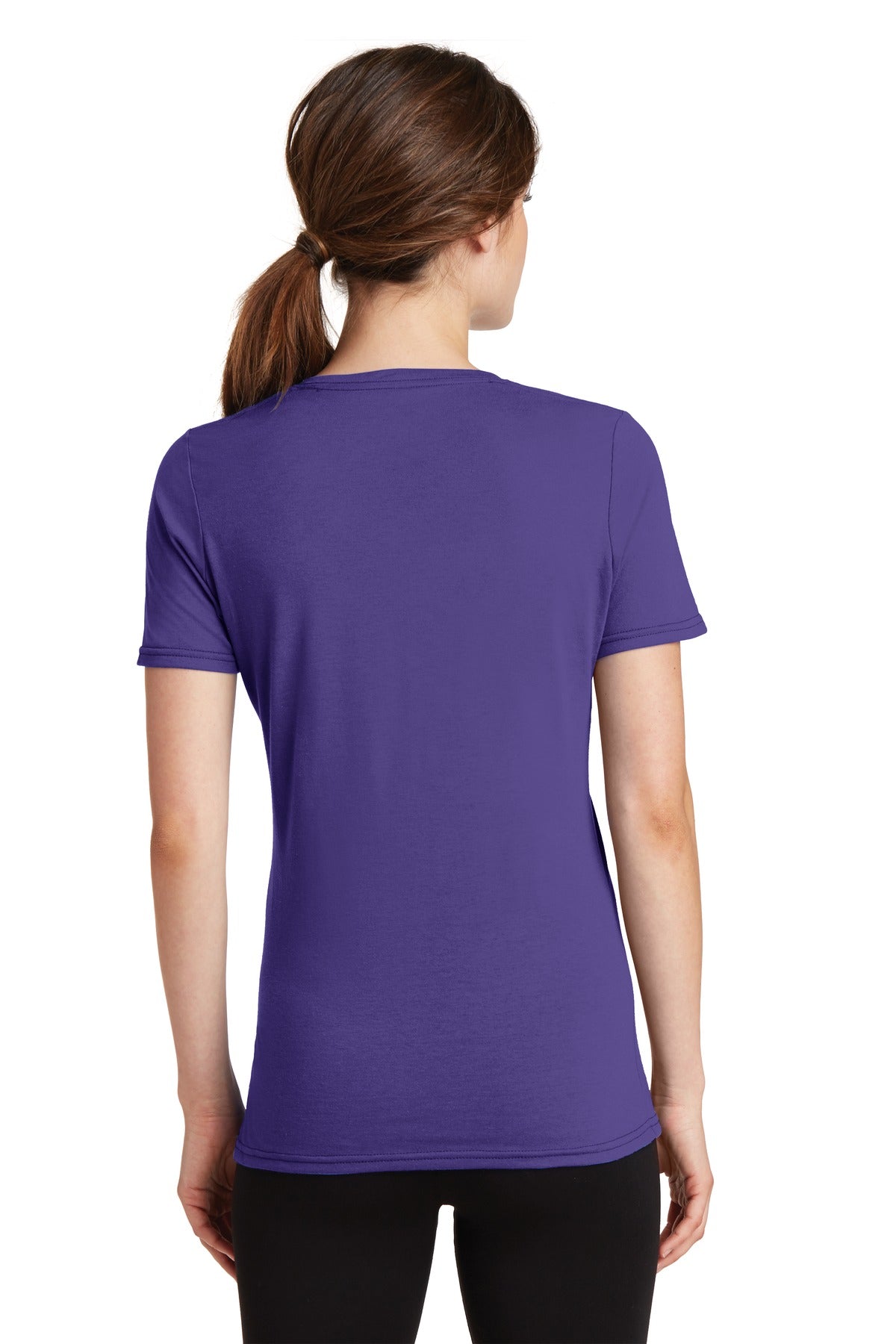 Port & Company® Women's Performance Blend V-Neck Tee