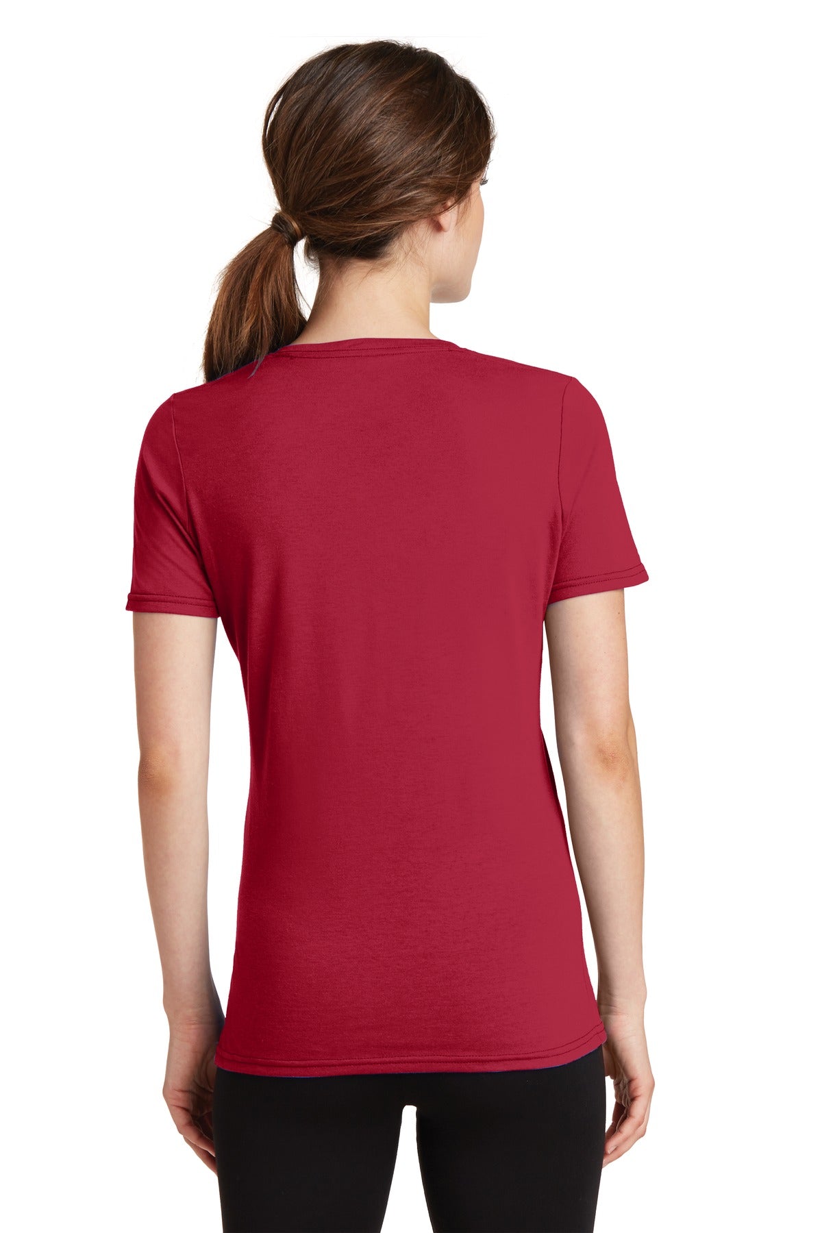 Port & Company® Women's Performance Blend V-Neck Tee