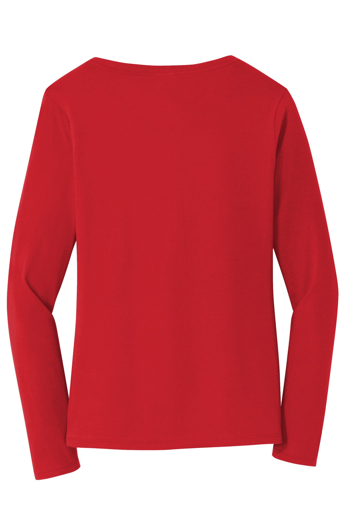 Port & Company® Women's Long Sleeve Fan Favorite V-Neck Tee