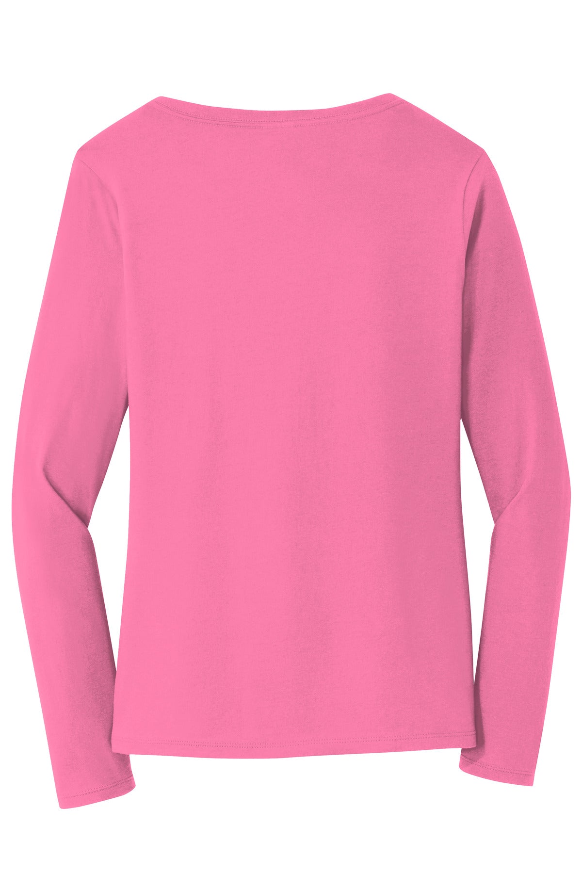 Port & Company® Women's Long Sleeve Fan Favorite V-Neck Tee