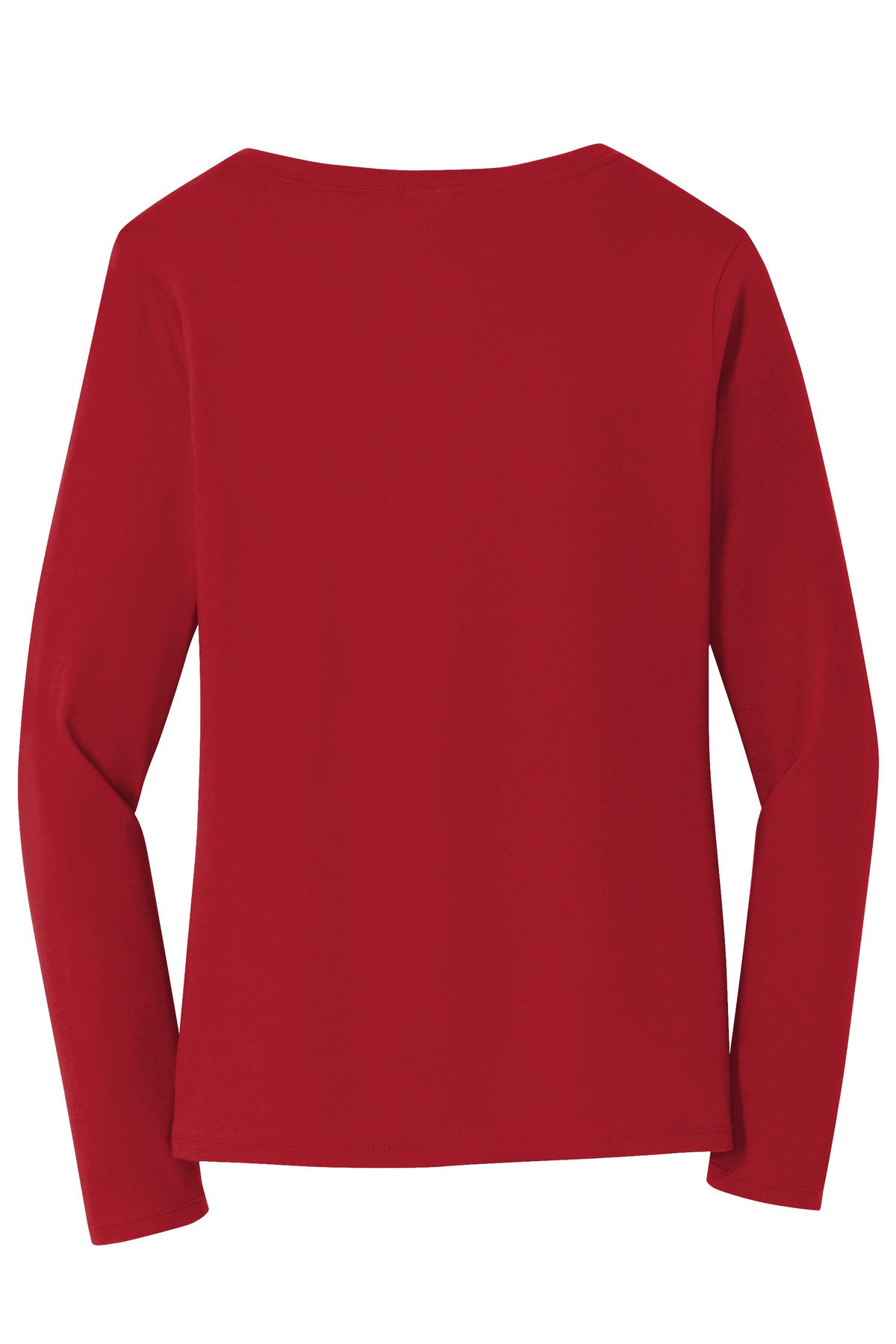 Port & Company® Women's Long Sleeve Fan Favorite V-Neck Tee