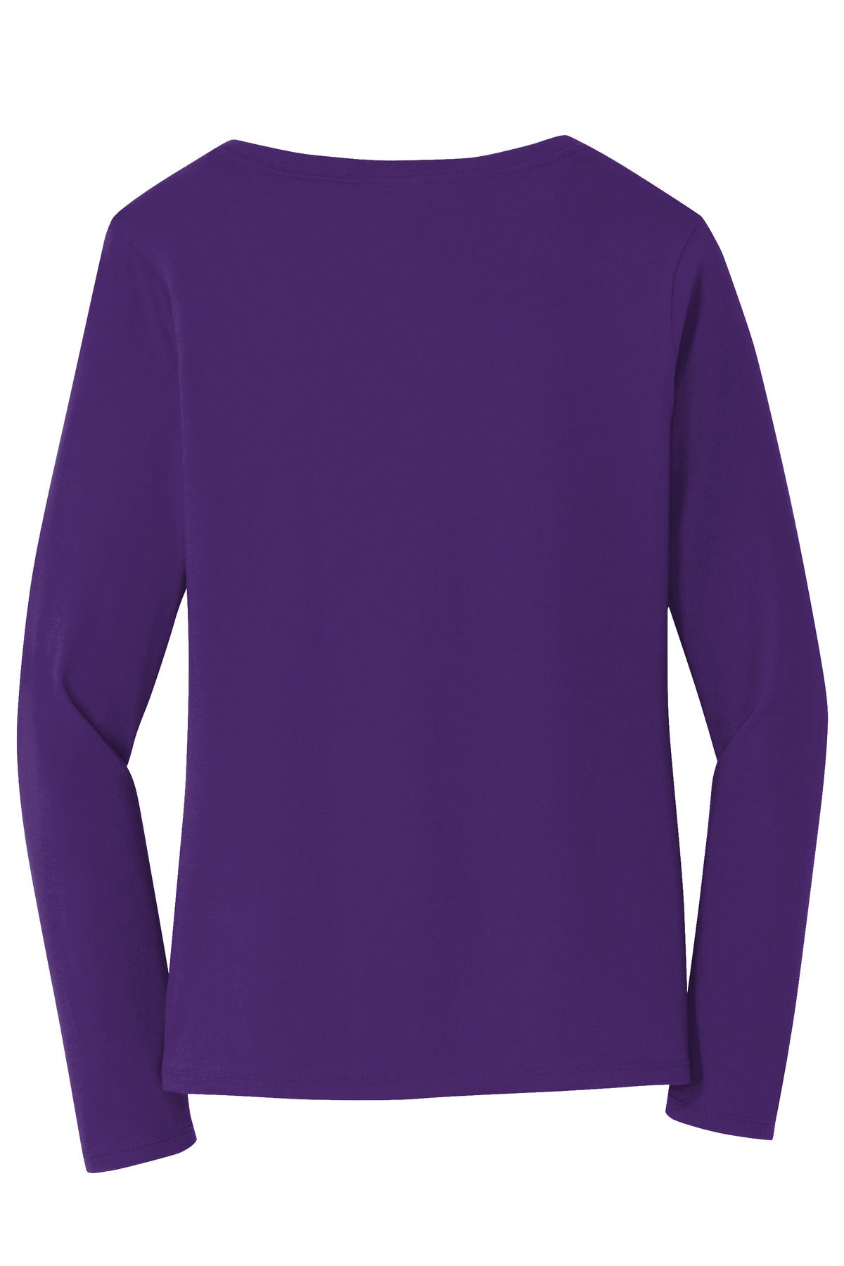Port & Company® Women's Long Sleeve Fan Favorite V-Neck Tee