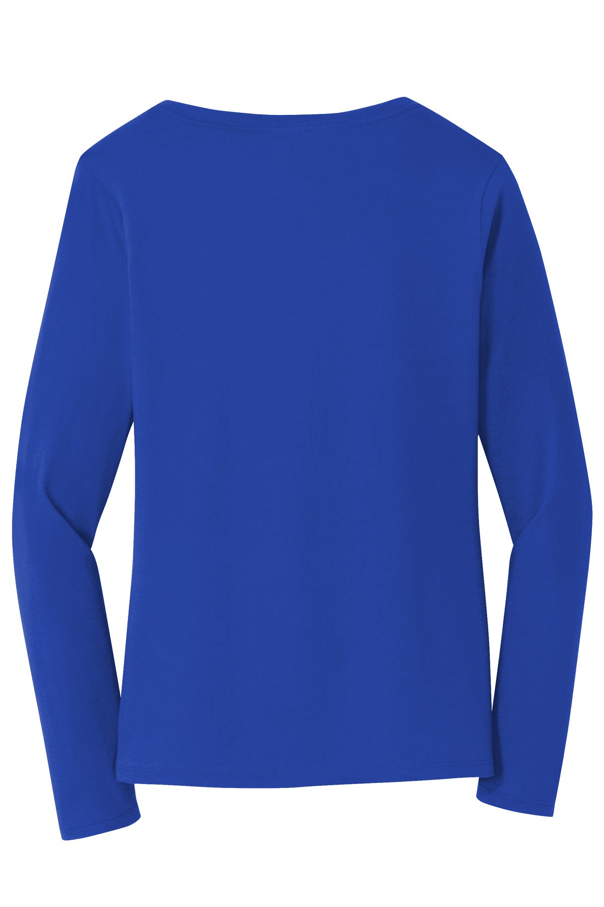 Port & Company® Women's Long Sleeve Fan Favorite V-Neck Tee