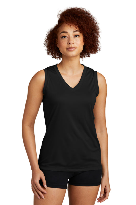 Sport-Tek® Women's Sleeveless PosiCharge® Competitor V-Neck Tee