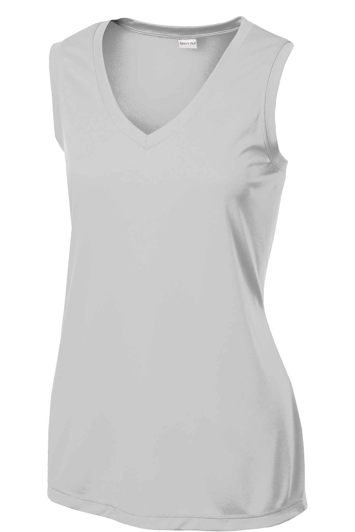 Sport-Tek® Women's Sleeveless PosiCharge® Competitor V-Neck Tee