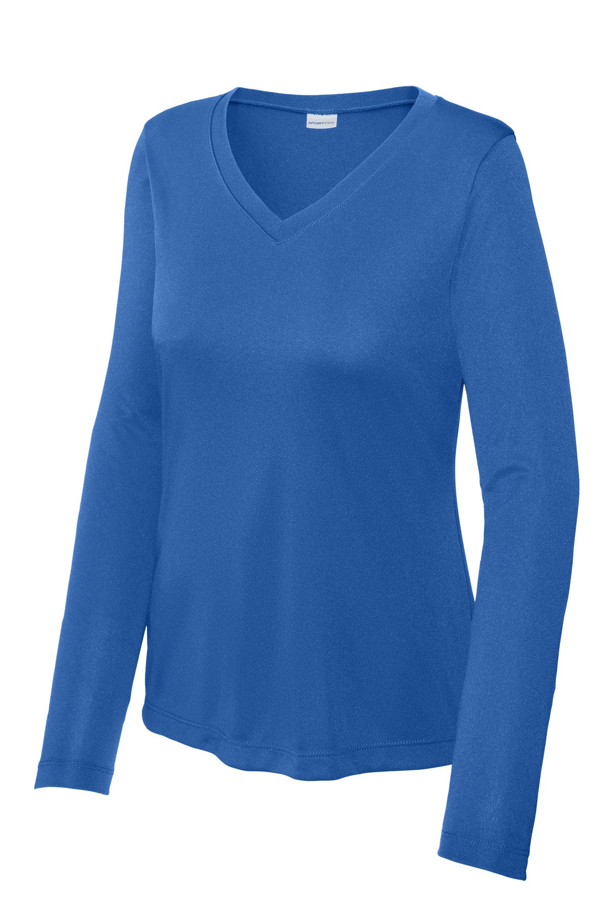 Sport-Tek® Women's Long Sleeve PosiCharge® Competitor V-Neck Tee (CORE COLORS)