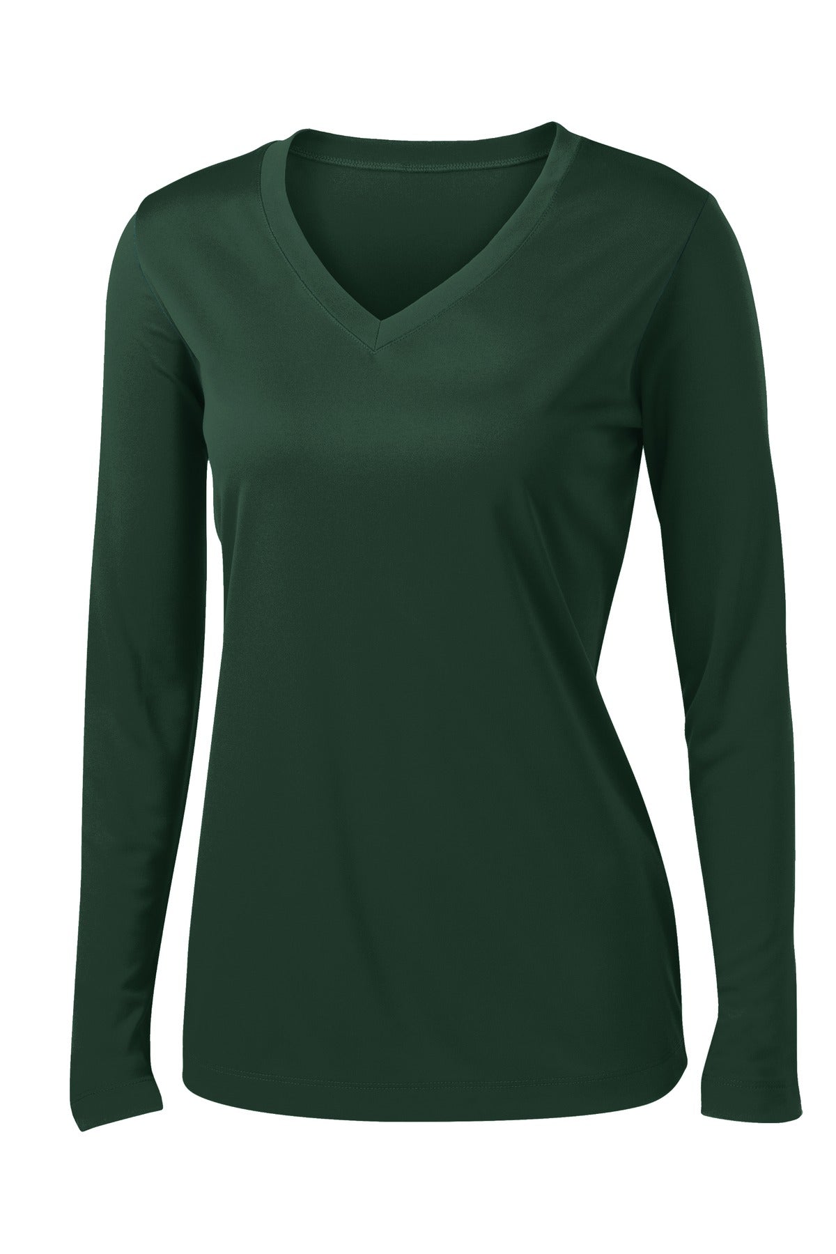 Sport-Tek® Women's Long Sleeve PosiCharge® Competitor V-Neck Tee (CORE COLORS)