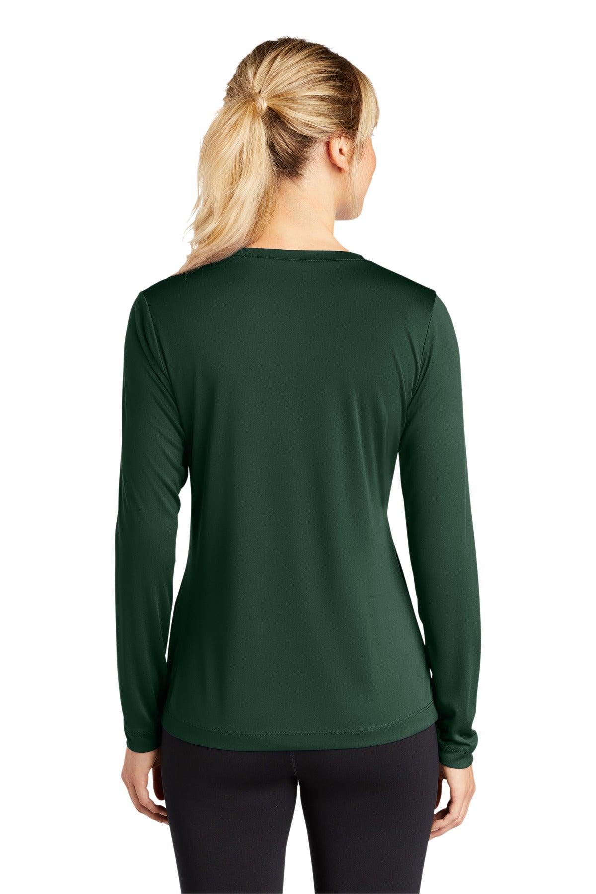 Sport-Tek® Women's Long Sleeve PosiCharge® Competitor V-Neck Tee (CORE COLORS)