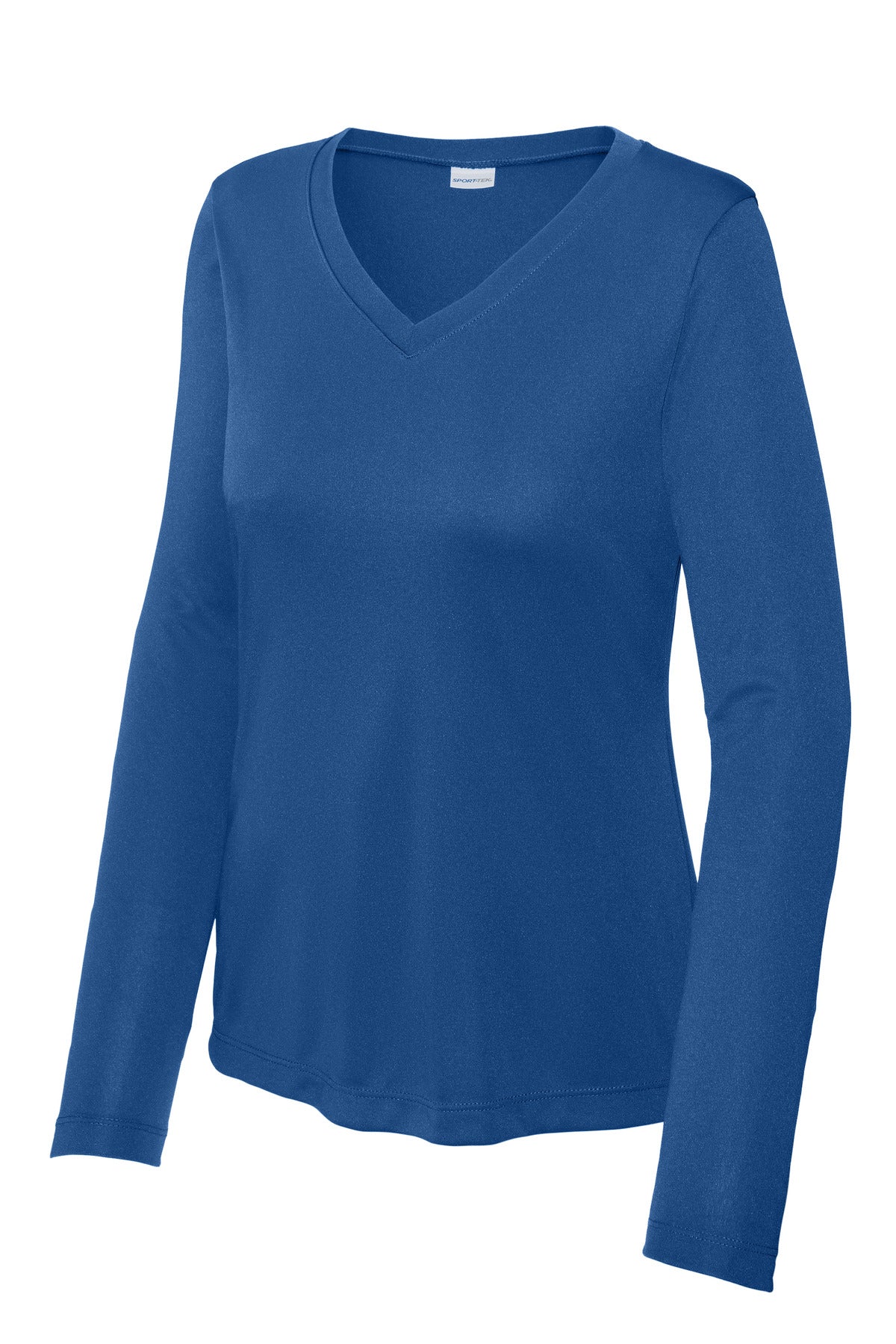 Sport-Tek® Women's Long Sleeve PosiCharge® Competitor V-Neck Tee (CORE COLORS)