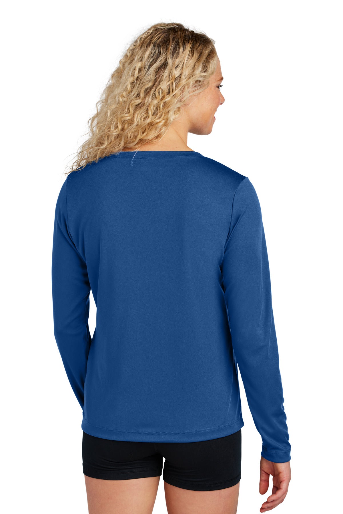 Sport-Tek® Women's Long Sleeve PosiCharge® Competitor V-Neck Tee (CORE COLORS)