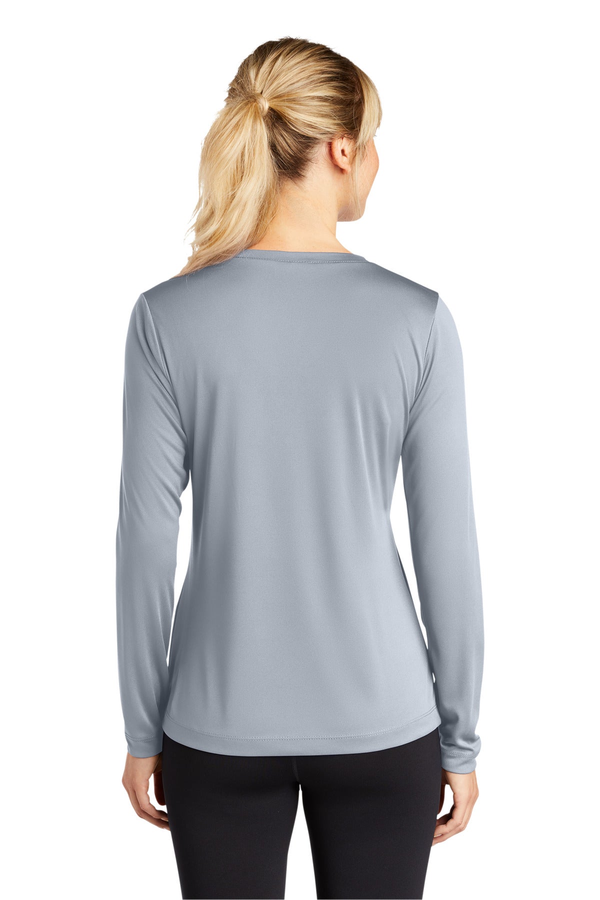 Sport-Tek® Women's Long Sleeve PosiCharge® Competitor V-Neck Tee (CORE COLORS)