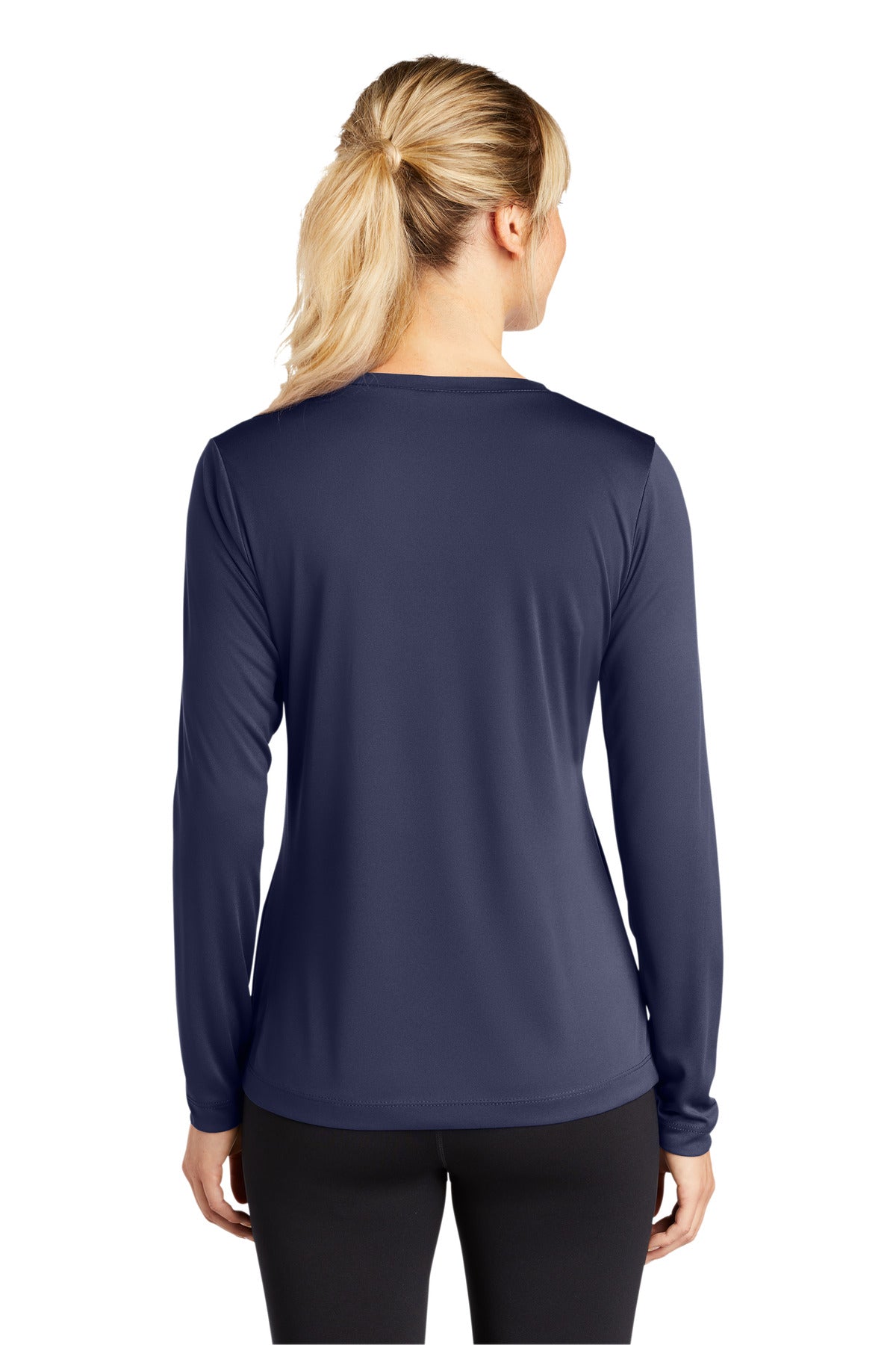 Sport-Tek® Women's Long Sleeve PosiCharge® Competitor V-Neck Tee (CORE COLORS)