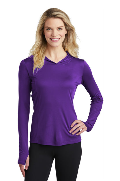 DISCONTINUED - Sport-Tek® Women's PosiCharge® Competitor Hooded Pullover