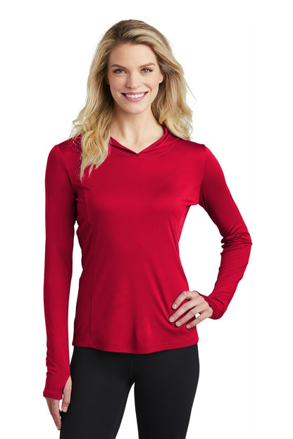 DISCONTINUED - Sport-Tek® Women's PosiCharge® Competitor Hooded Pullover