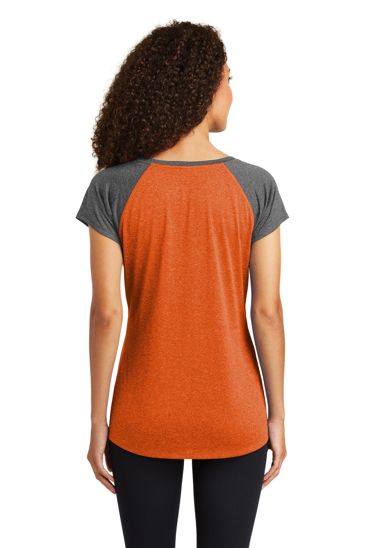 Sport-Tek® Women's Heather-On-Heather Contender  Scoop Neck Tee