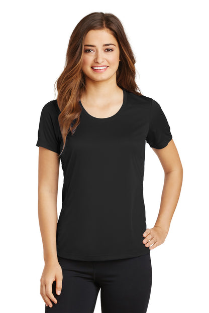 DISCONTINUED - Sport-Tek® Ladies PosiCharge® Elevate Scoop Neck Tee