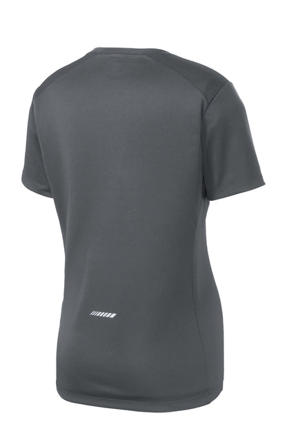DISCONTINUED - Sport-Tek® Ladies PosiCharge® Elevate Scoop Neck Tee