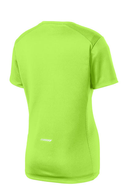 DISCONTINUED - Sport-Tek® Ladies PosiCharge® Elevate Scoop Neck Tee