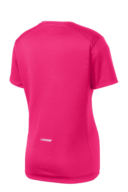DISCONTINUED - Sport-Tek® Ladies PosiCharge® Elevate Scoop Neck Tee