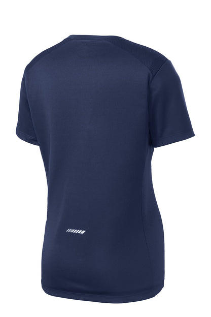 DISCONTINUED - Sport-Tek® Ladies PosiCharge® Elevate Scoop Neck Tee