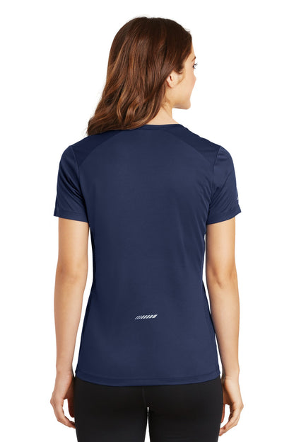 DISCONTINUED - Sport-Tek® Ladies PosiCharge® Elevate Scoop Neck Tee