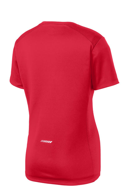 DISCONTINUED - Sport-Tek® Ladies PosiCharge® Elevate Scoop Neck Tee