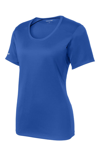 DISCONTINUED - Sport-Tek® Ladies PosiCharge® Elevate Scoop Neck Tee