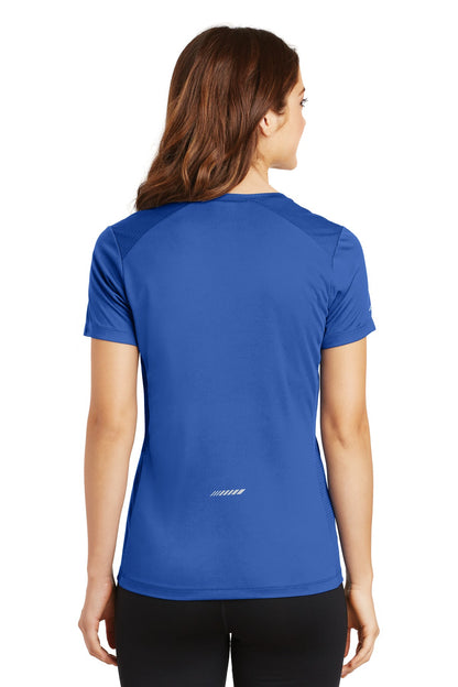 DISCONTINUED - Sport-Tek® Ladies PosiCharge® Elevate Scoop Neck Tee