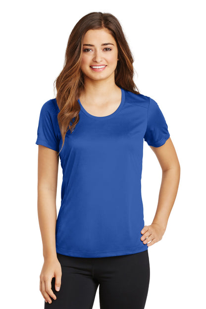 DISCONTINUED - Sport-Tek® Ladies PosiCharge® Elevate Scoop Neck Tee