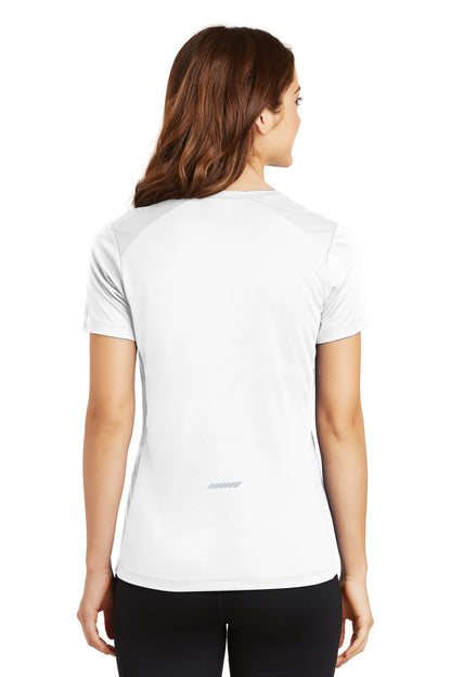 DISCONTINUED - Sport-Tek® Ladies PosiCharge® Elevate Scoop Neck Tee