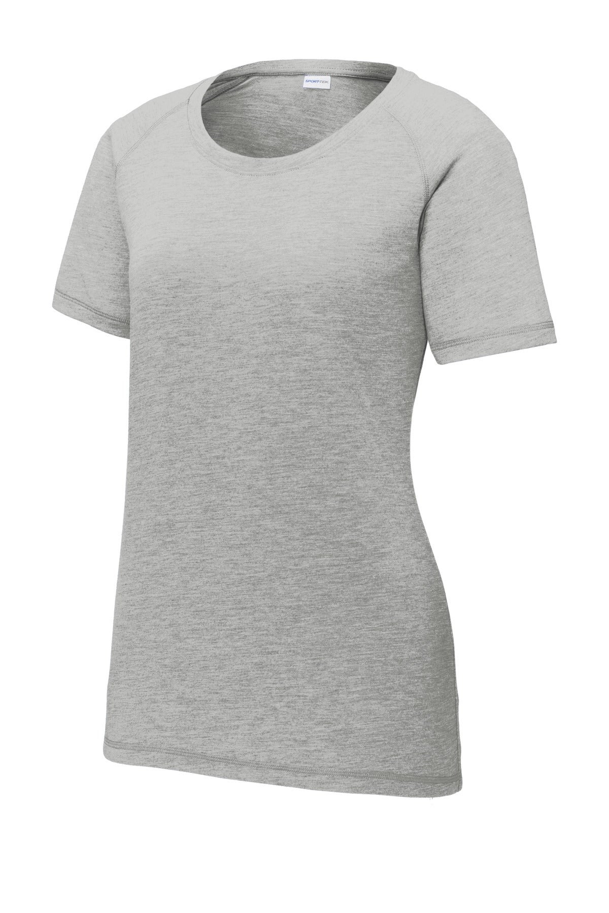 Sport-Tek® Women's PosiCharge® Tri-Blend Wicking Scoop Neck Raglan Tee