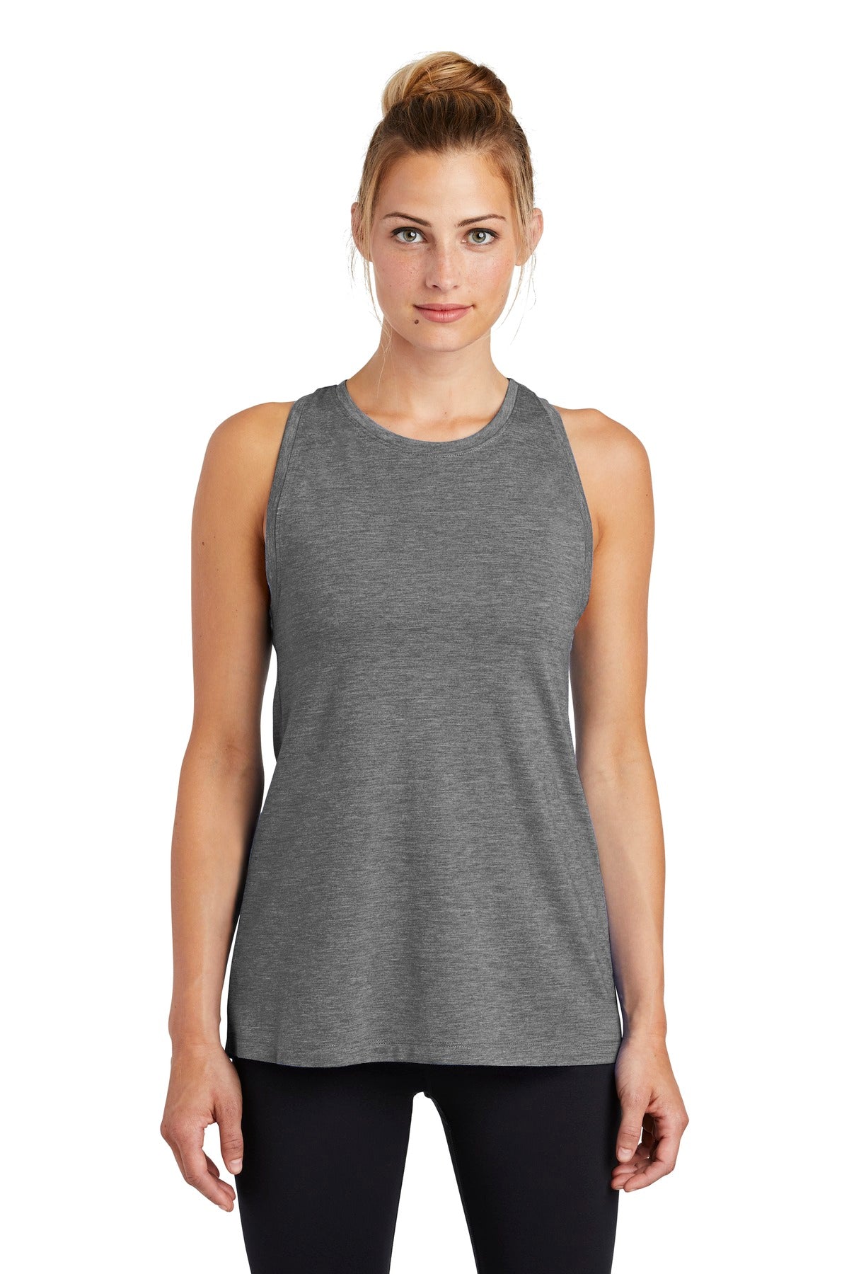 Sport-Tek® Women's PosiCharge® Tri-Blend Wicking Tank