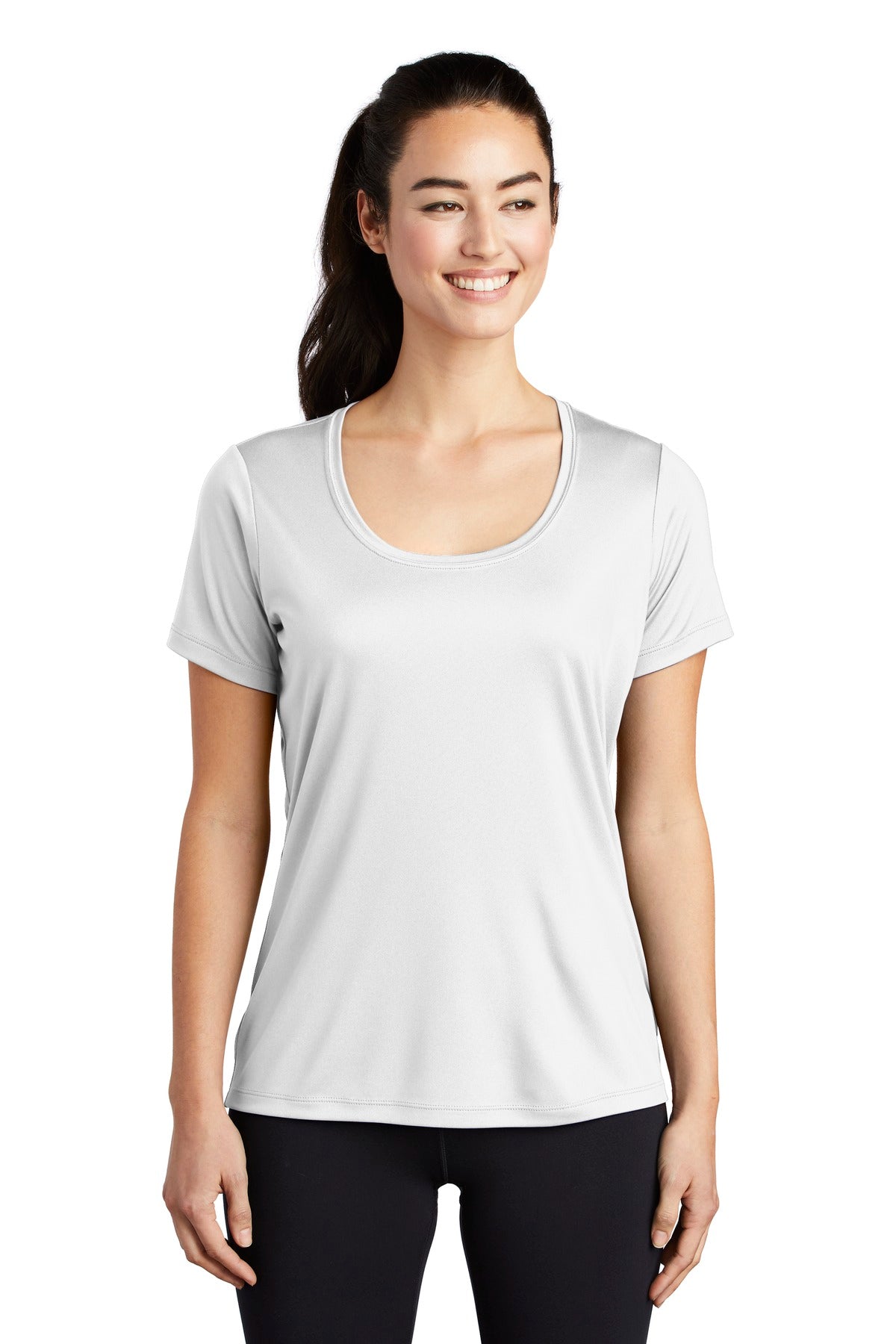 Sport-Tek® Women's Posi-UV® Pro Scoop Neck Tee