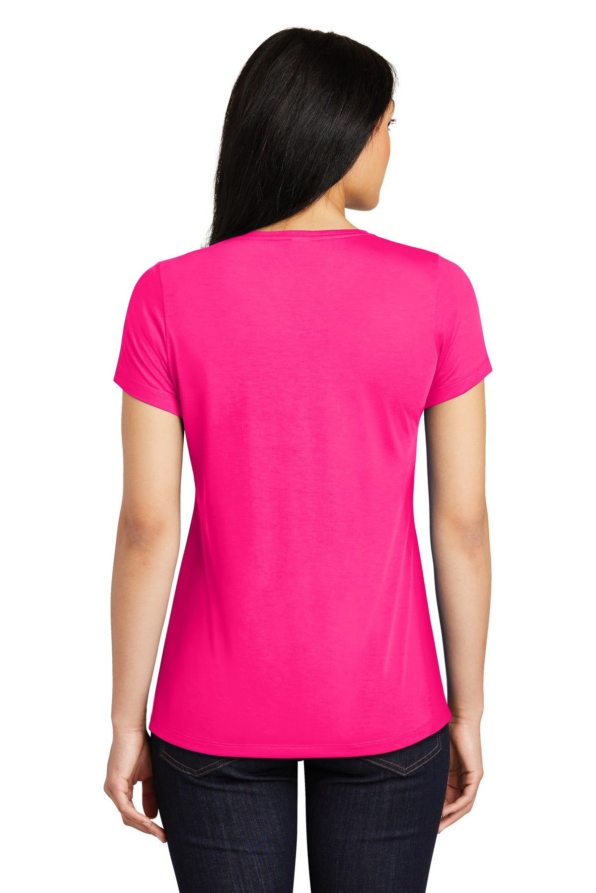 Sport-Tek® Women's PosiCharge® Competitor Cotton Touch Scoop Neck Tee